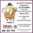 Penny & Friends kilpailut ihan jokaiselle! Tule mukaan!!