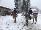 70cm:n sijoittuneet Ronja Vehviläinen ja Essi Karvinen.
©Satu